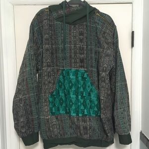 Ixchel Hoodie Pullover Sz XXL Aztec Southwestern
